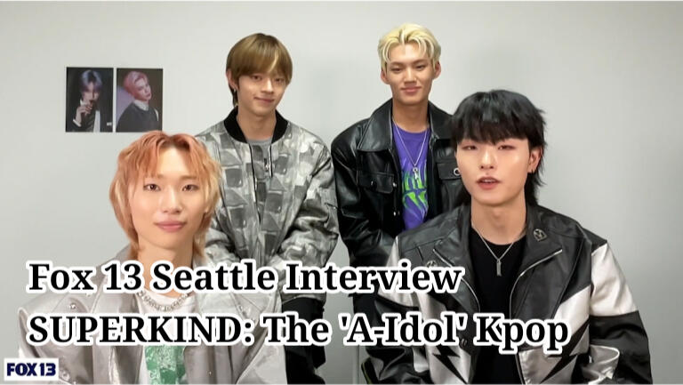 Fox 13 Seattle Interview SUPERKIND The A-Idol Kpop Group