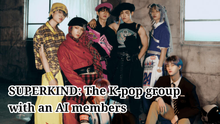 SUPERKIND: The K-pop group with an AI members members