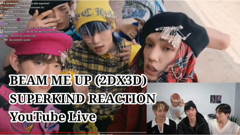 BEAM ME UP (2DX3D) MV REACTION